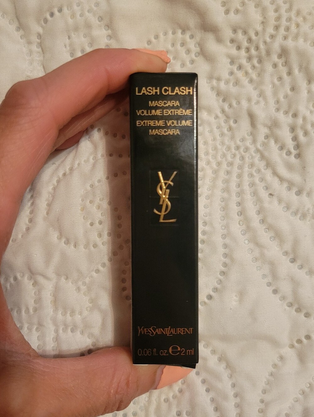 Yves Saint Laurent Lash Clash Mascara — Black Mini Travel Size NIB